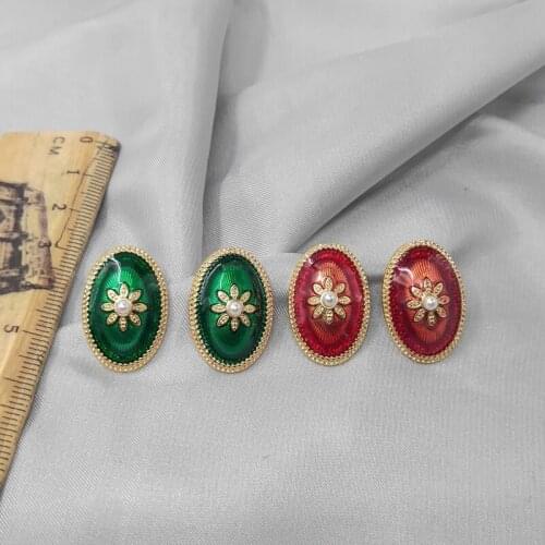 Jewelry earrings personalized fashion fashionable enamel drop glaze silver pin Earrings female d96