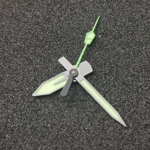 Heimdallr Watch Parts Luminous Watch Hand Golden/Black Gun/Steel SBBN Hand Suitable For NH35/36 Automatic Movement