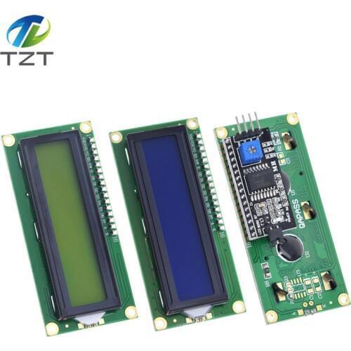 LCD1602+I2C LCD 1602 module Blue/Green screen PCF8574 IIC/I2C LCD1602 Adapter plate for arduino