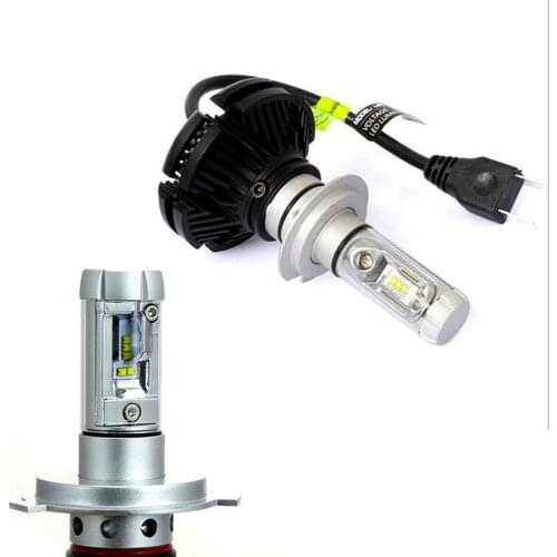 10PCS Auto LED Headlamp Car Light X3 ZES H4 LED H7 H11 6000K HB3 9005 HB4 9006 Car LED Headlights Bulbs 50W 6000LM