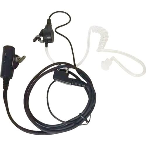 Air Tube Acoustic Headphone Earpiece Headset PTT VOX for radio Kenwood Baofeng Pofung UV A52 82 888S TH 235 75 F6 TC 286 378 388