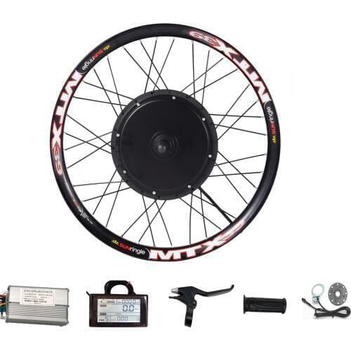 Ebike Conversion Kit 48V 1000W Rear Hub Motor Wheel 20-29'' 700C suitable Disc brake e bicycle MTX Rim electric bike kit