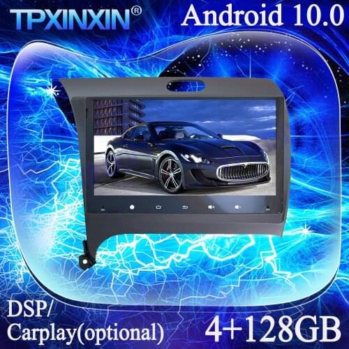 4+128G Android 10 For Kia K3 Forte 2013-2018 PX6 IPS Carplay Multimedia Player Tape Recorder GPS Navigation Auto Radio Head Unit