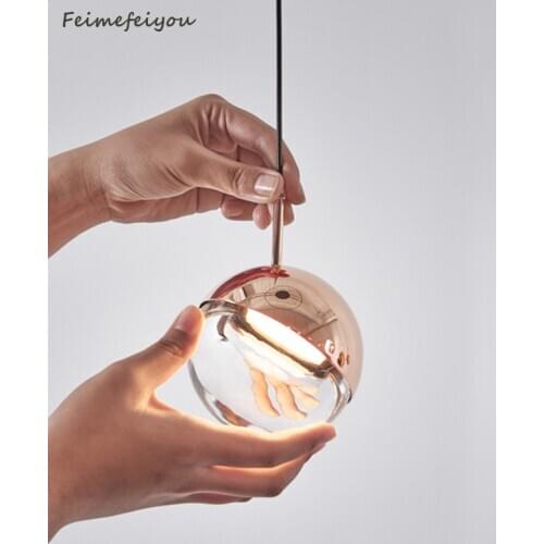 2021 NEW Nordic modern minimalist bedroom bedside lamp Taiwan Dora chandelier porch window aisle lamp villa stairwell lamp