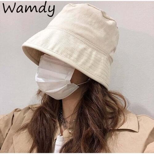 Panama Bucket Hat Women Summer Bucket Cap Solid Wide Eaves Hat Bob Hat Hip Hop Gorros Fishing Outdoor Fisherman Hat New Fashion