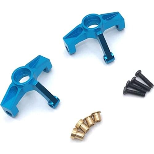 Aluminum Alloy Front Steering Cup Steering Blocks for Wltoys 104001 1/10 RC Car Upgrade Parts Accessories