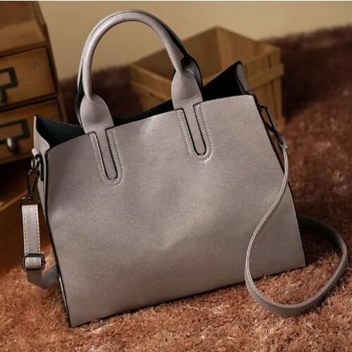 Hot Leather Handbags Big Women Bag High Quality Casual Female Bags Trunk Tote Spanish Brand Shoulder Bag Ladies Large Bolsos