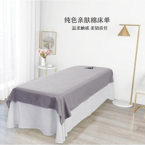 1Pcs Solid Professional Beauty Salon Sheets SPA Massage Treatment Bed Table Cover Solid Sheets