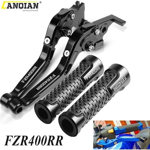 For Yamaha FZR400RR RRSP 1991 1992 1993 1994 1995 Motorcycle Accessories Adjustable Folding Brake Clutch Levers Handle Bar Grips