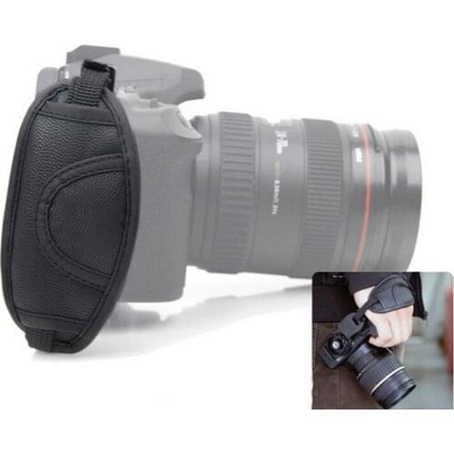 Faux Leather Carrying Hand Grip Wrist strap Belt bag Holder Mount for Canon Nikon Sony Olympus SLR/DSLR Cameras