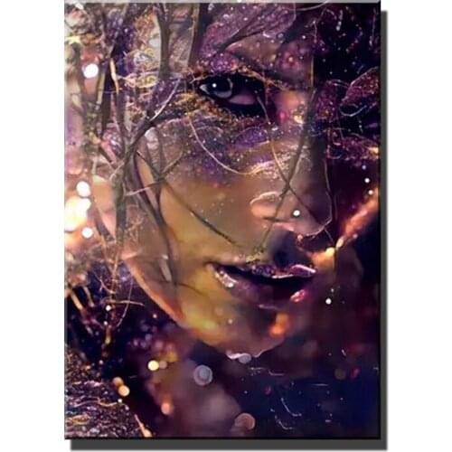 Women Fantasy tree Handicraft Diamond Embroidery Art Crafts Diamond Painting Full Square Drill Cross-stitch Kits Diamond Mosaic