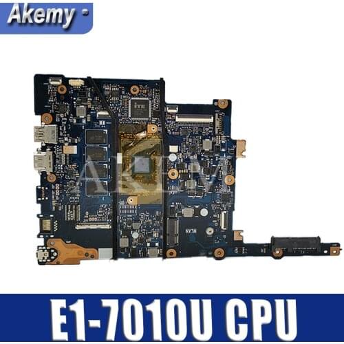 SAMXINNO For Asus E402 E402Y E402YA Laotop Mainboard E402YA Motherboard with E1-7010U CPU