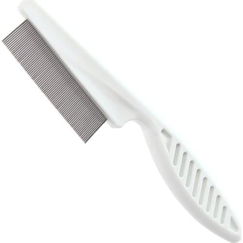 Protect Flea Comb For Cats Dogs Pet Stainless Steel Comfort Flea Hair Grooming Tools Deworming Brush Short Long Hair Fur Remove
