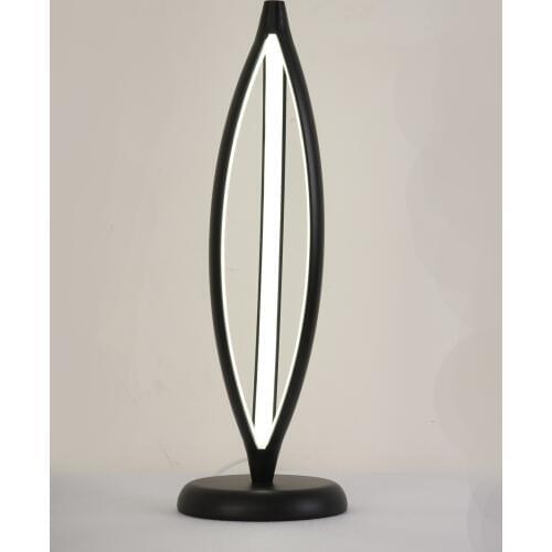 Modern led bedside lamp led wood lampara mesa noche sala de estar dining room living room abajur de mesa