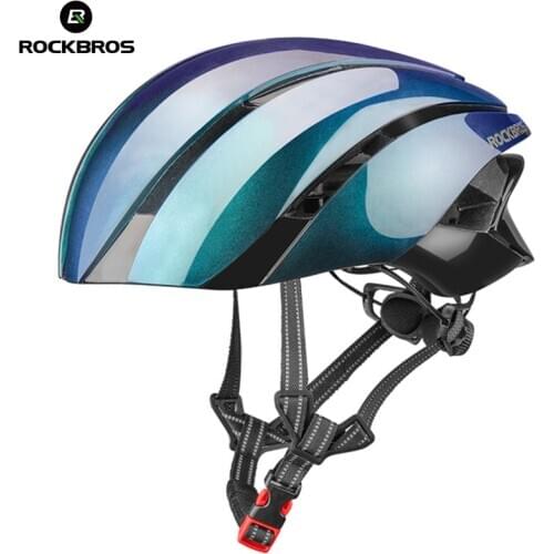 ROCKBROS EPS Integrally-molded Cycling Helmet MTB Reflective Ultralight Bike Helmet Men Women 57-62 CM Bicycle Safety Hat Helmet