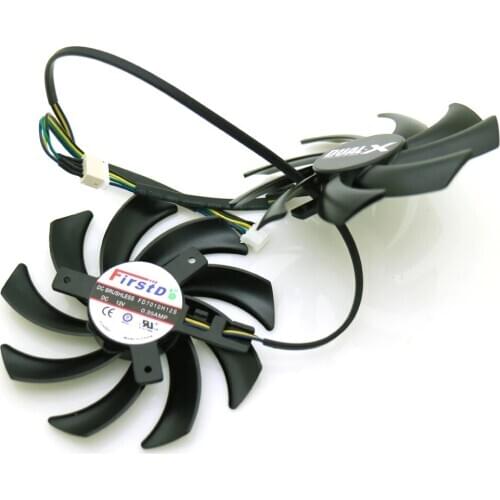 FD7010H12S 12V 0.35A 4Pin 85mm VGA Fan For Sapphire HD 7790 7850 7870 7950 Graphics Video Card Cooling Fan