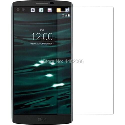 2pcs 0.26mm 9H SafetyTempered Glass On For LG V10 F600 H968 / G4 Pro 5.7" VS990 Dual Screen Protector Toughened protective film