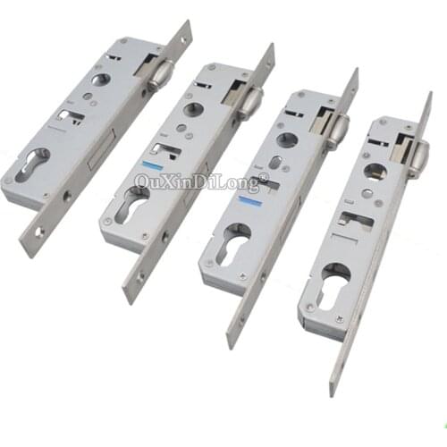 Fast Shipping 10PCS European Narrow Mortise Door Lock Aluminum Alloy Door Touch Bead Lock body Repair Parts 8520 8525 8530 8535