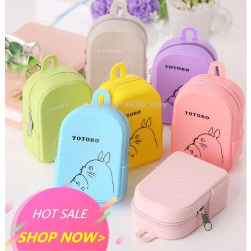 2021 Hot new kawaii cute girl mini silicone purse Case animal small coin purse lady key bag purse children small bag