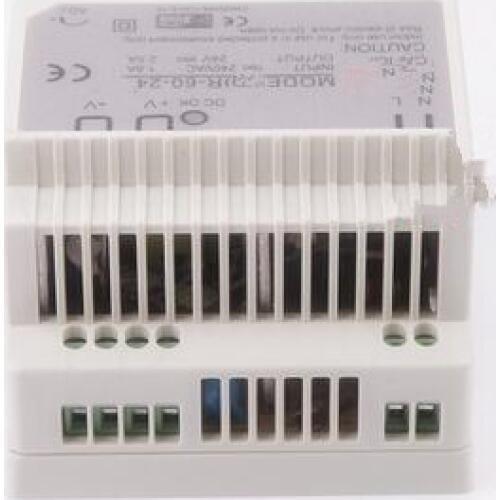 60W 24V 2.5A rail mounted industrial power supply 60 watt 24 volt 2.5 amp rail mounted industrial transformer