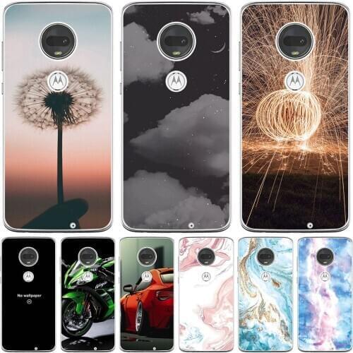 Phone Bags & Cases For Motorola Moto G7 G7 Plus G7 Play G7 Power Case Cover Fashion marble Inkjet Painted Shell Bag