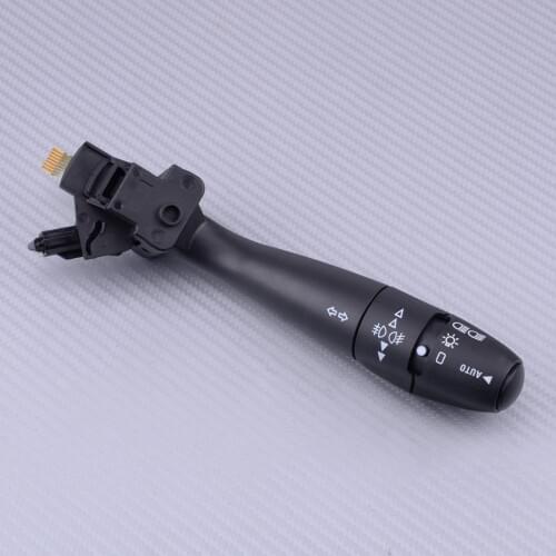 Black Headlight Indicator Stalk Switch 96477533XT fit for Peugeot 206 207 307 407 807 1007