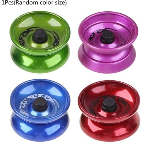 Wooden Yoyo Toys Cute Animal Print Toy Kids Yo-Yo Creative Cartoon Shaped