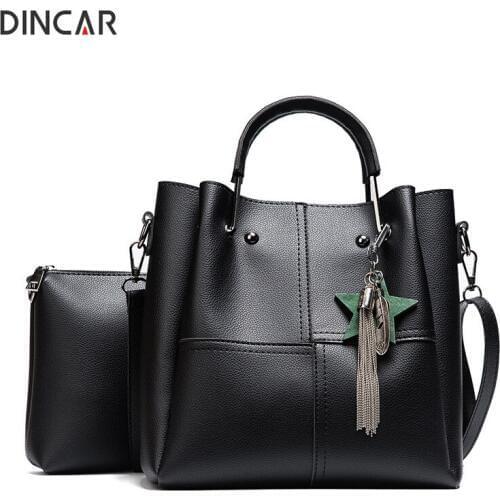 Женские кожаные сумки DINCAR China At AliExpress