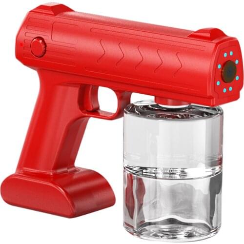 Electric Sprayer Fogger Mist Machine Spray Atomizer Steam G-un with Blue Light USB Powered Operated 500ml Capacity