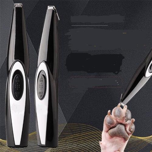 Professional Pet Hair Detailer Trimmer Electric Dog Foot Fur Scissor Grooming Clipper Face Hairstyling Cat Detail Hairut Razor