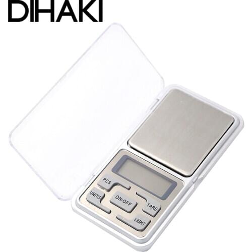 Electronic Mini Digital Scale LCD Display 200X0.01g Pocket Jewelry Weight Scales High Accuracy Weigh Balance Balance g/oz/ct/tl