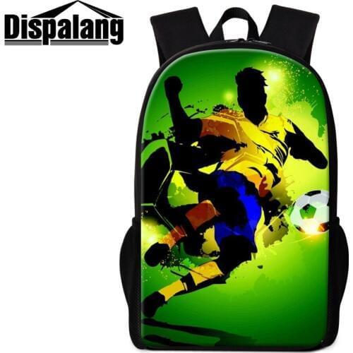 Fashion Gareth Bale Backpacks for boys Cristiano Ronaldo characters back pack for high class student,cool bookbag for children