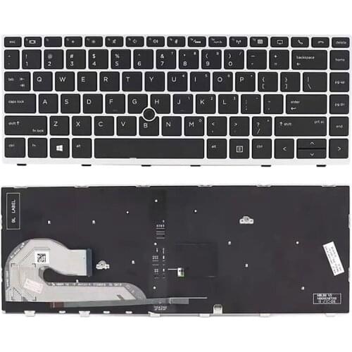 NEW Keyboard with backlit for HP EliteBook 745 G5 840 G5 846 G5 840 G6 US