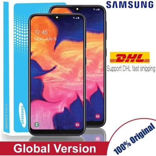 Original LCD For Samsung Galaxy A10E A102 SM-A102U SM-A102F/DS LCD Display Touch Screen Digitizer Assembly With Frame
