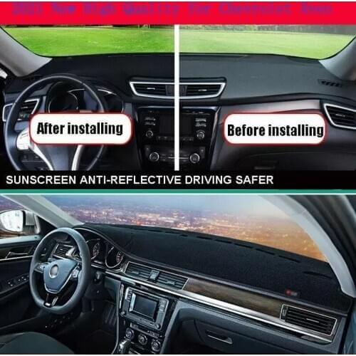 2021 New High Quality for Chevrolet Aveo 2013 Dashboard Cover Non Slip Dash Mat Sun Shade Carpet Pad Accessories