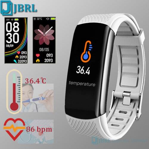 Sport bluetooth smart watch women body temperature Measure Smart band men smartwatch Android IOS fitness bracelet clock heart