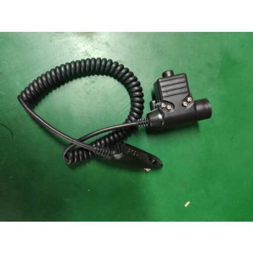 Tactical headset PTT U94 PTT for Motorola walkie talkie GP140 GP320 GP328 GP338 GP340