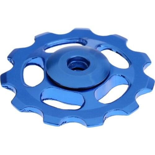 11T MTB Bike Bicycle Rear Derailleur Guide Roller Jockey Wheel Pulley Blue