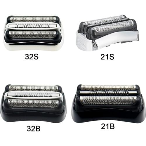 Replacement Electric Shaver Head for Braun 32B 32S 21B 21S Braun Series 3 320 330 340 350 380 301s 310s 3000s 3010s 3020s 330S-4