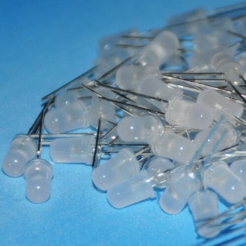 1000pcs LED Diodo 5mm RGB Blink Slow Flash Diffused Light Emitting Diode Rainbow 2Pins Lamp Red Green Blue RGB Flashing 5mm LED