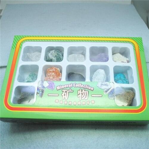 12PCS Nature Mineral Collections From All Around The Worlds Rough Stone Irregular Shape For EXPLORE And Learning Hot Items