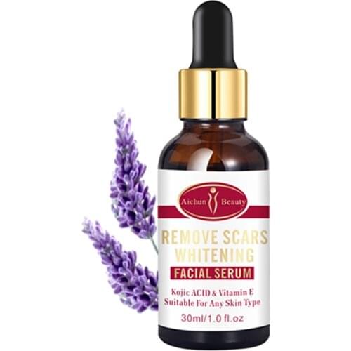 30ml Remove Scars Whitening Facial Serum Eliminate Skin Damage Pimples Shrink Pores Smooth Moisturizing Lightens Spots Face Care