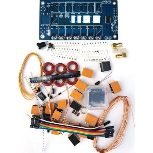 ATU-100 DIY Kits 1.8-50 MHz ATU-100 Mini Automatic Antenna Tuner By N7DDC 7X7 + OLED, Firmware Programmed/ SMD/Chip