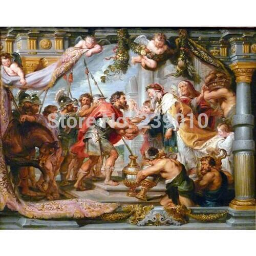 Free shipping angels printed on Canvas Christianity Oil Painting canvas prints Religion wall art decoration picture