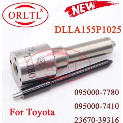 ORLTL DLLA155P1025 Common Rail Injector Nozzle DLLA 155P 1025 Diesel For 095000-7781 7410 23670-39215 DCRI107780 23670-30280