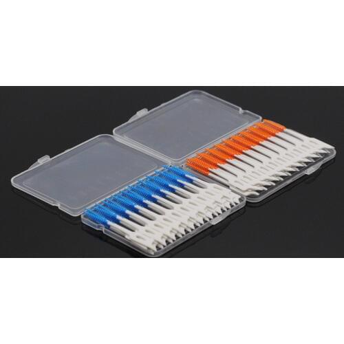 Interdental Floss Brushes Teeth Oral Care Clean Cleaning 40pcs/box Dentist Use
