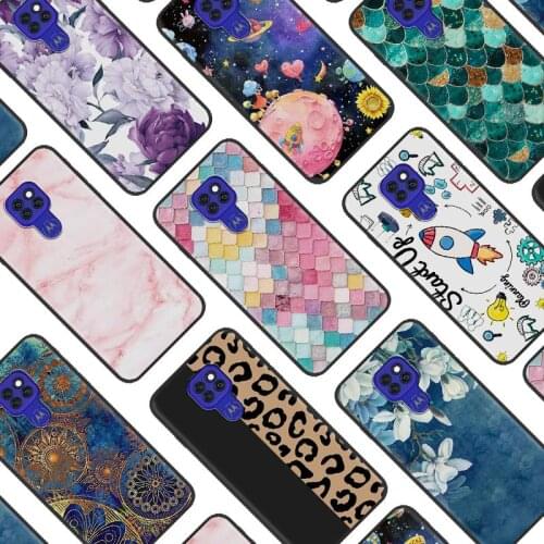 TPU Soft Phone Case For MOTO G9 Play/G9 Shockproof Silicone Soft Case Cute New Original Anti-dust