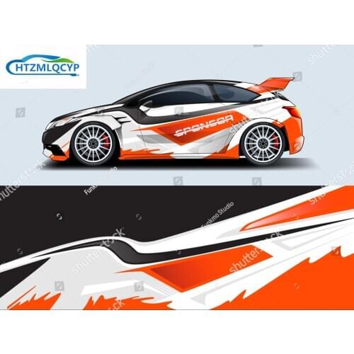 FOR Golf Focus YARiS L Polo Swift Veloster Cruze Fit Car Sticker Racing Exterior Modification