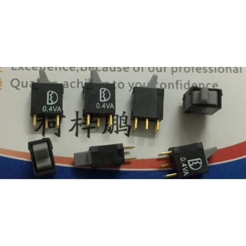 [VK] original Button switch 5 feet 5 pin 2 gear shake head power switch 0.4VA flat handle moves vertical 5 feet 4UD1R202M2RNS