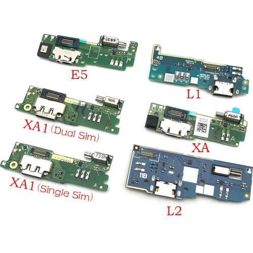 For Sony Xperia E5 L1 L2 M5 XA XA1 XA2 Ultra USB Power Charging Connector Plug Port Dock Flex Cable